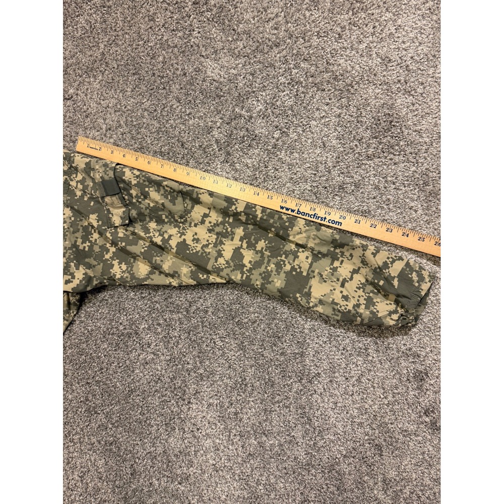 US Army Jacket Mens Medium Long Camo Gen III L4 Wind Cold Weather Digital ACU - Picture 7 of 8
